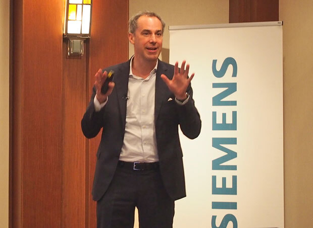 Siemens 取締役 デジタルインダストリーズCEOのCedrik Neike氏