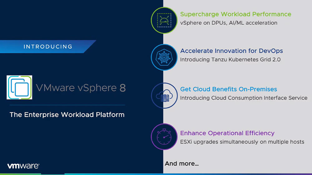 VMware vSphere 8の進化