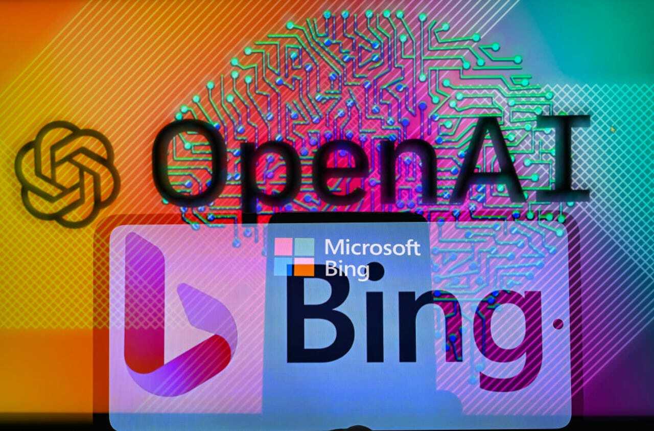 OpenAIとBingのロゴ