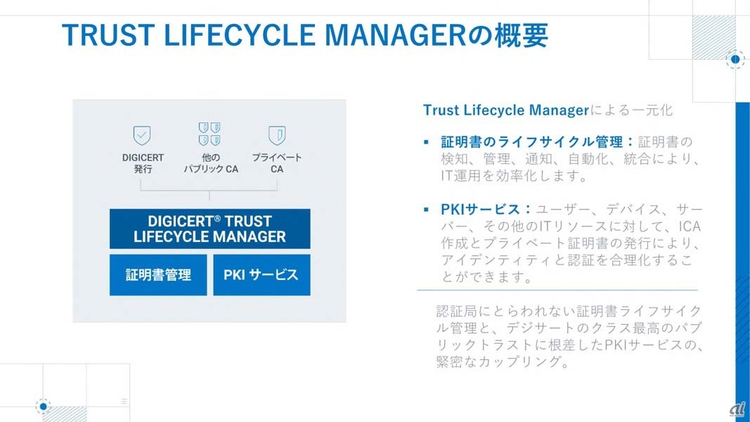 DigiCert Trust Lifecycle Managerの概要
