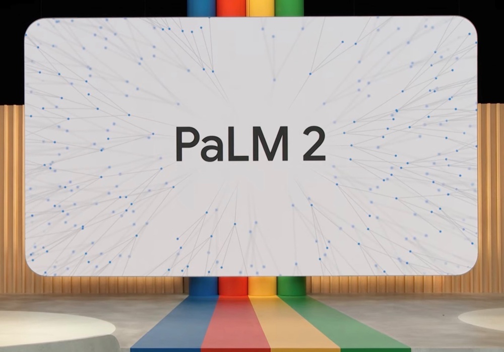 「PaLM 2」の文字