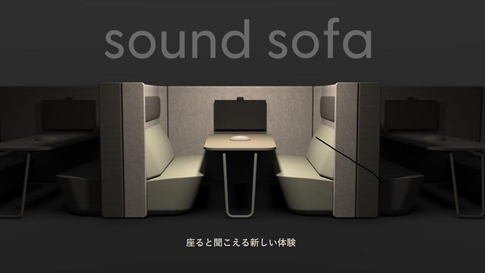 画像1：sound sofa（出典：イトーキ）
