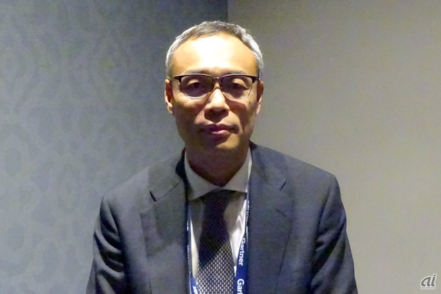 ガートナージャパンでリサーチ&アドバイザリ部門のバイスプレジデントを務める海老名剛氏