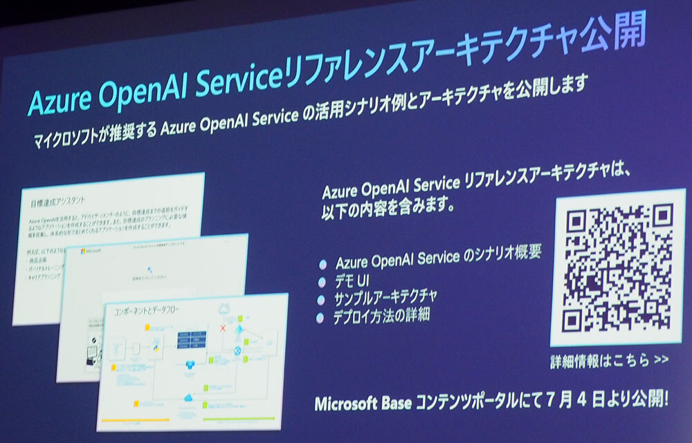 「Azure OpenAI Service リファレンスアーキテクチャ」の概要