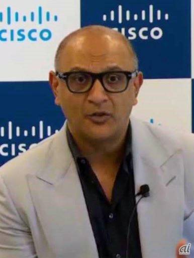 Cisco Systems EVP and General Manager, Security & Collaboration Jeetu Patel氏
