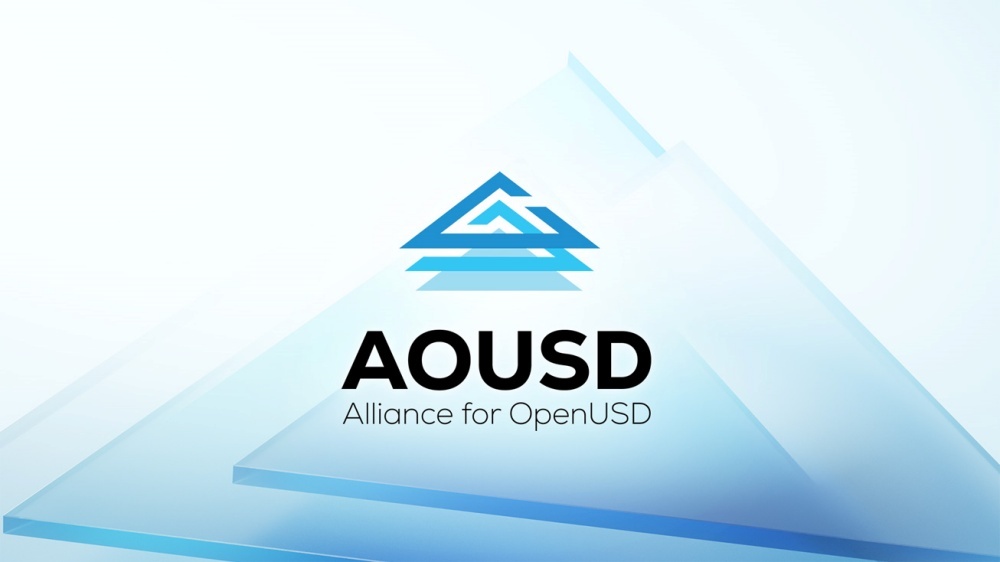 Alliance for OpenUSD（AOUSD）のロゴ
