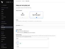 HashiCorp、「Terraform Cloud」に「Policy runtime version management」機能