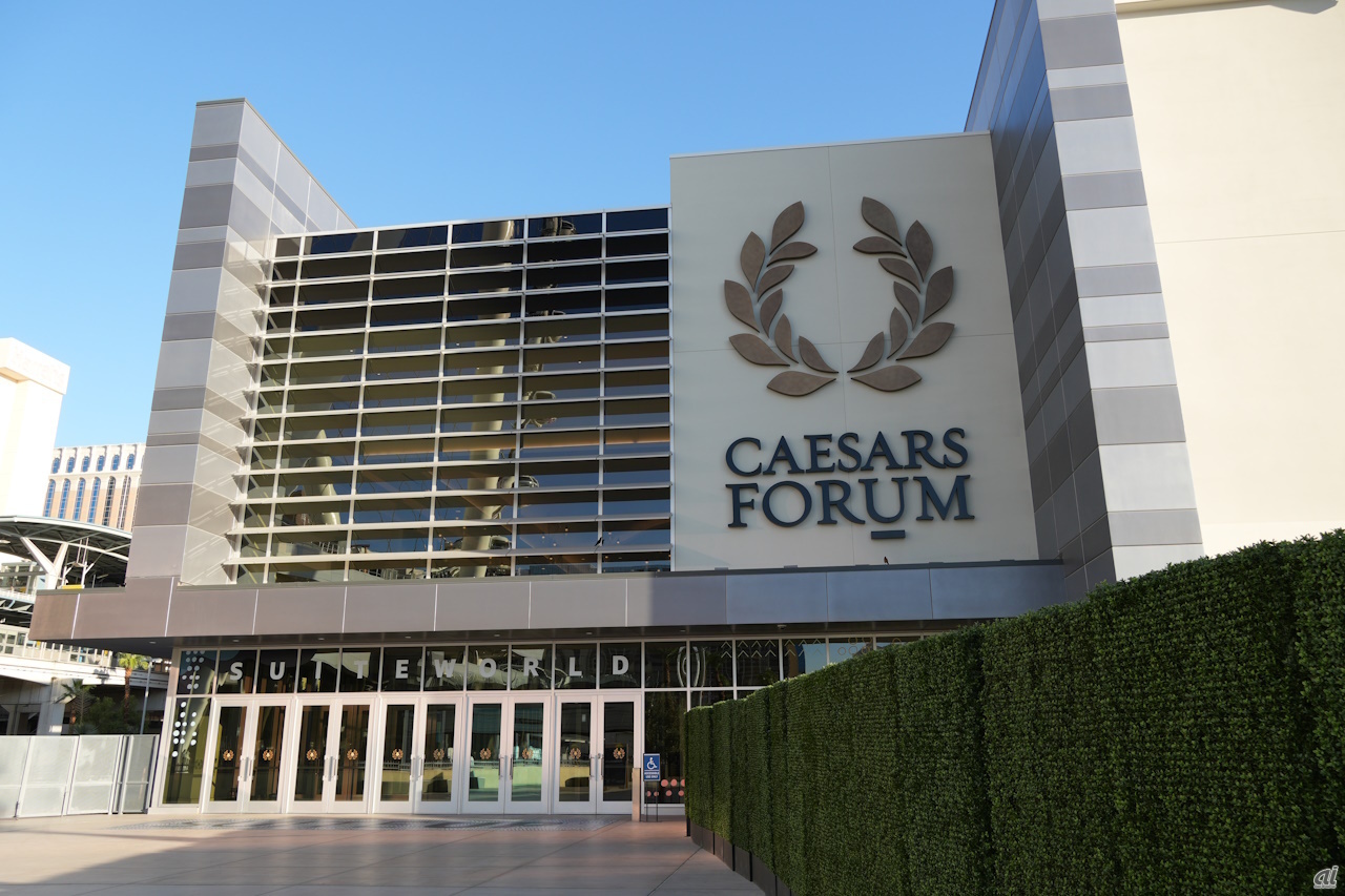 SuiteWorld 2023の会場となった「Caesars Forum」。