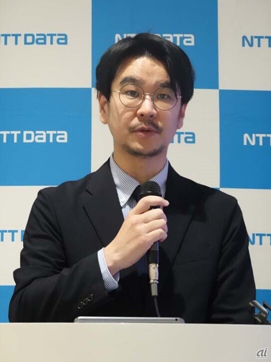NTTデータグループ 技術革新統括本部 システム技術本部 サイバーセキュリティ技術部 エグゼクティブ・セキュリティ・アナリストの新井悠氏