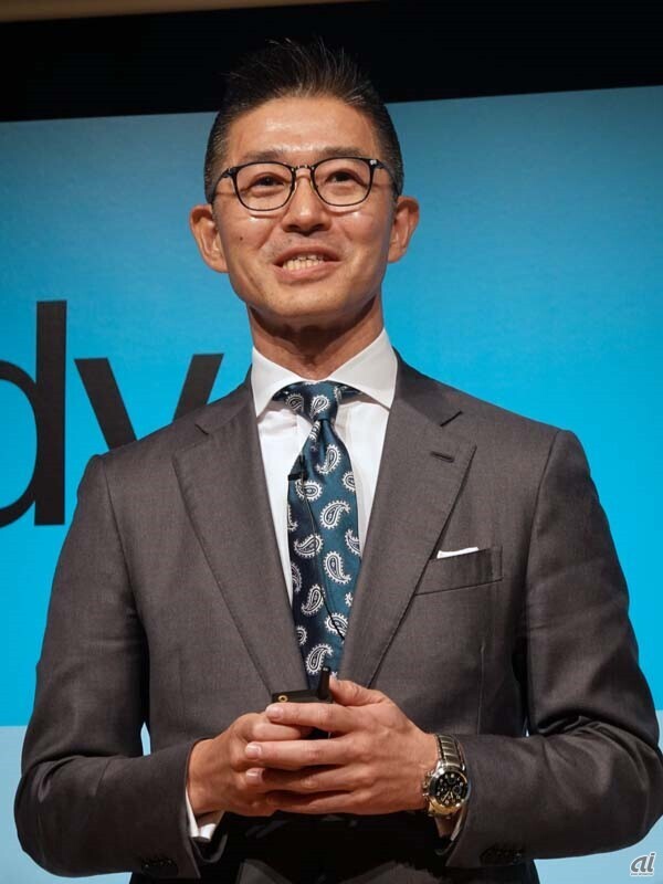 日本HP 代表取締役 社長執行役員の岡戸伸樹氏