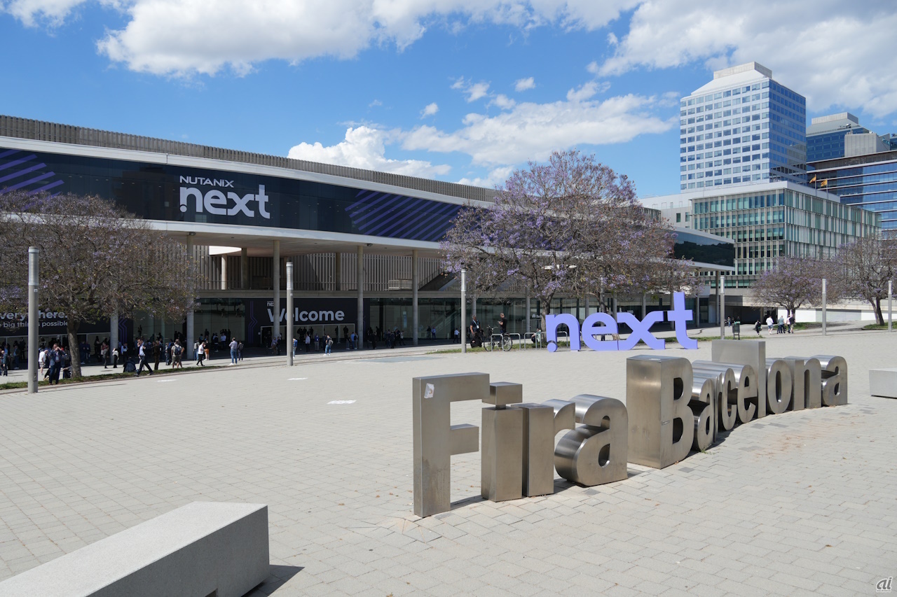 　Nutanixはスペイン・バルセロナで現地時間5月21～23日にかけて、年次カンファレンス「.NEXT 2024」を開催している。バルセロナ市の新市街にあるカンファレンスセンター「Fira Barcelona Gran Via」が会場となった。

（取材協力：ニュータニックス・ジャパン）