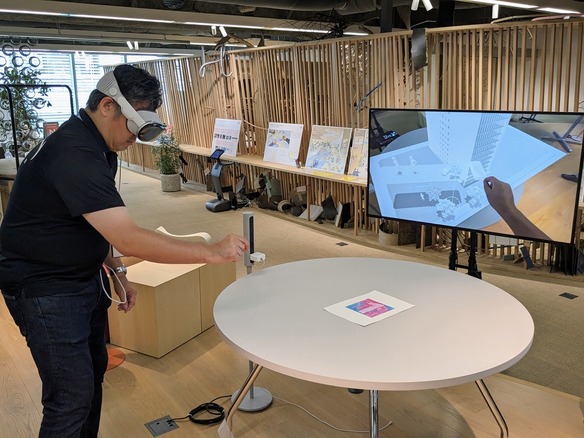 実物大で模型を確認--日建設計ら、「Apple Vision Pro」活用の設計者 ...