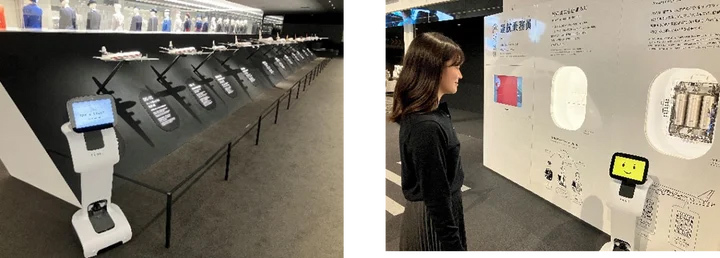 自律走行するAIアシスタントロボット「temi」を活用した実証実験のイメージ
