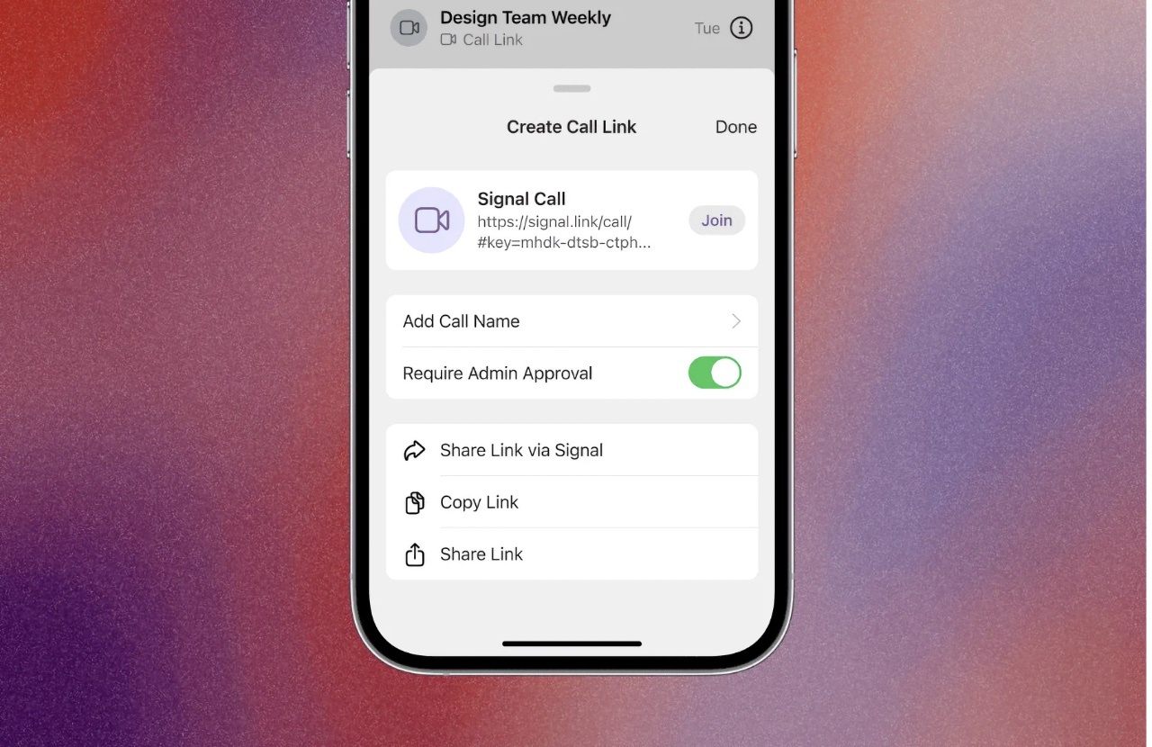 暗号化メッセージアプリ「Signal」、新機能を追加--グループ通話が簡単に - ZDNET Japan