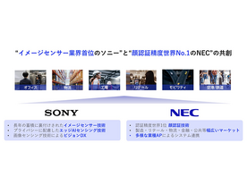 ソニーセミコンとNEC、顔認証ソリューションで戦略的協業--両社の最先端技術を活用