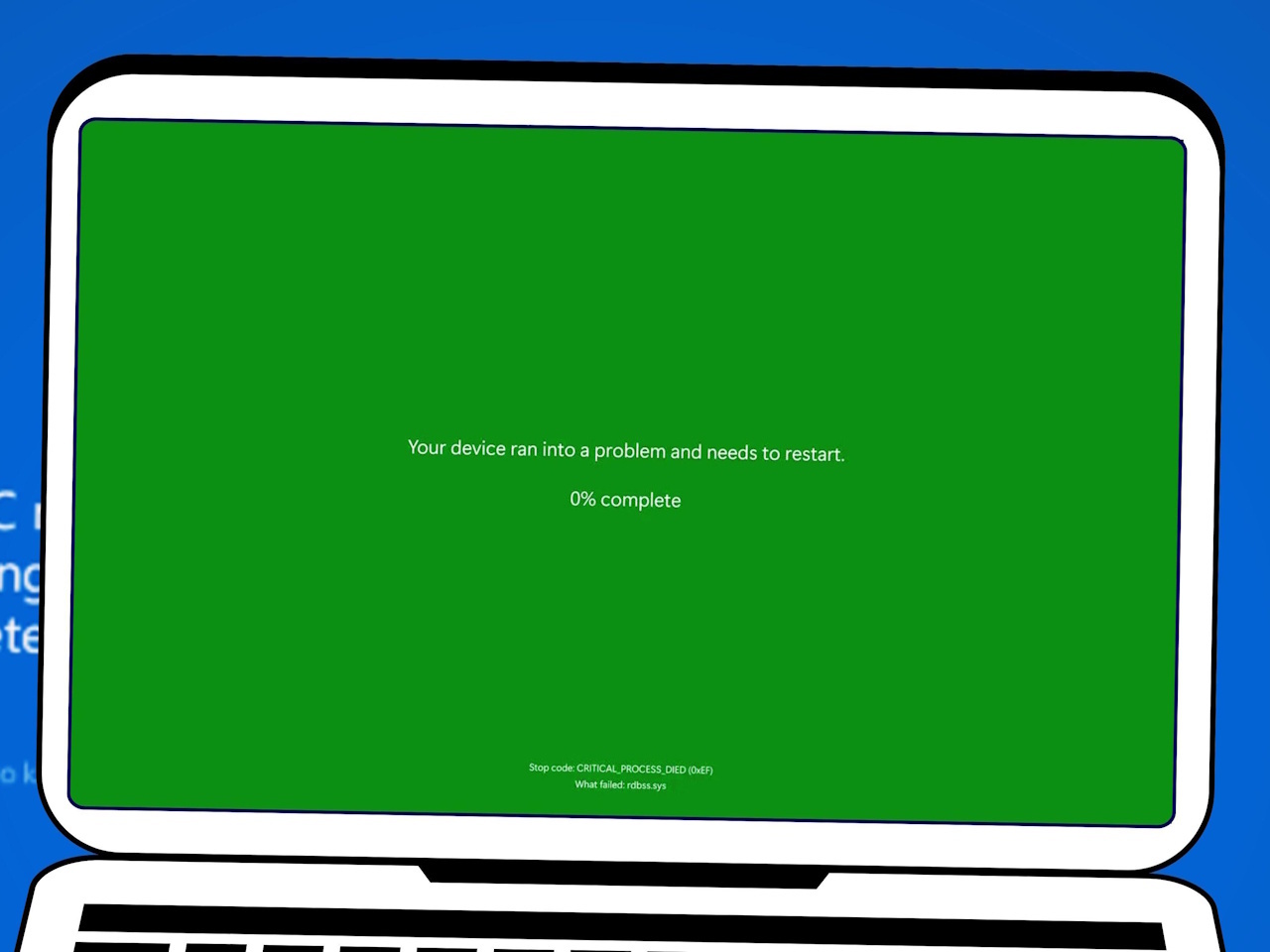 マイクロソフト、「Windows 11」のブルースクリーン表示を見直し
