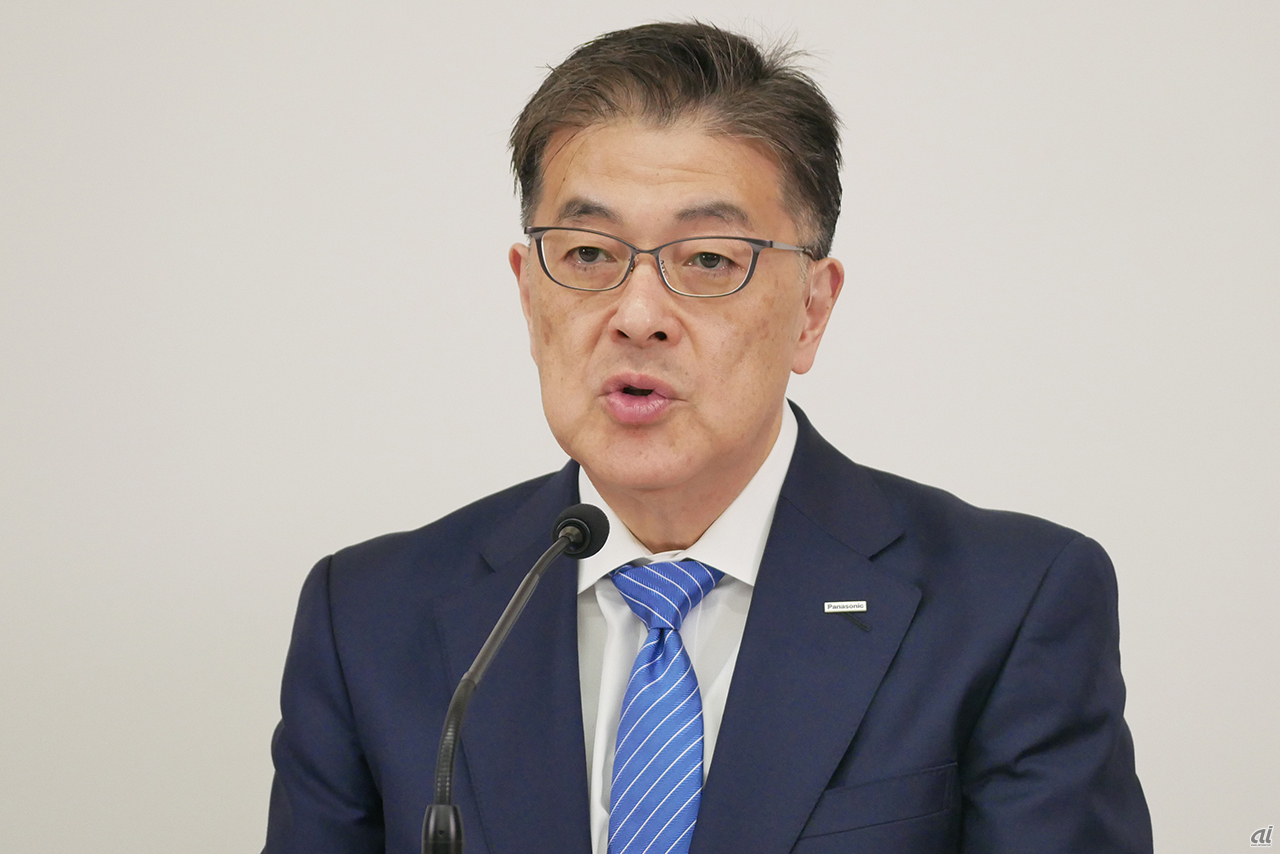 パナソニック ホールディングス 代表取締役 社長執行役員 グループCEOの楠見雄規氏