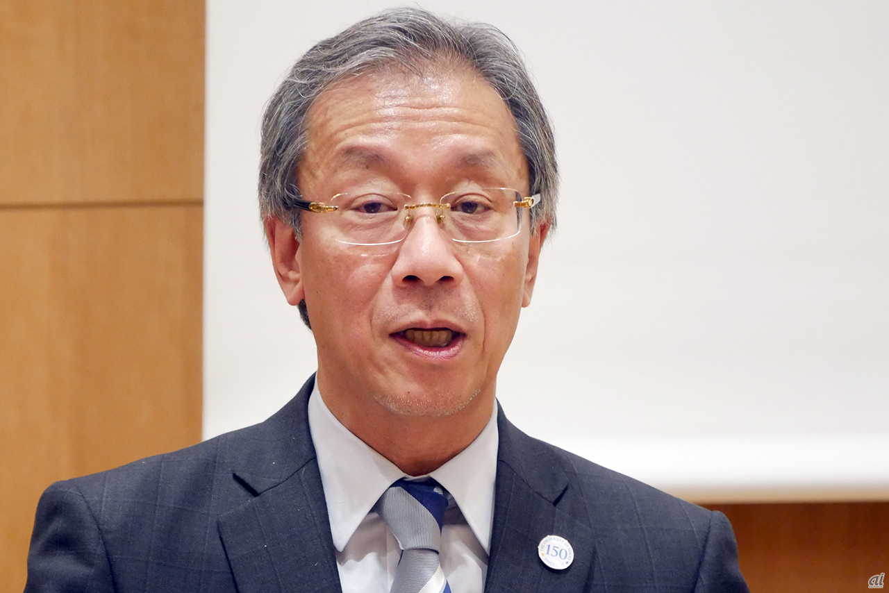 東京大学 総長の藤井輝夫氏