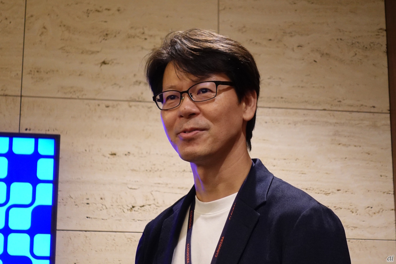 Cloudera ソリューション・ エンジニアリング・マネジャーの吉田栄信氏