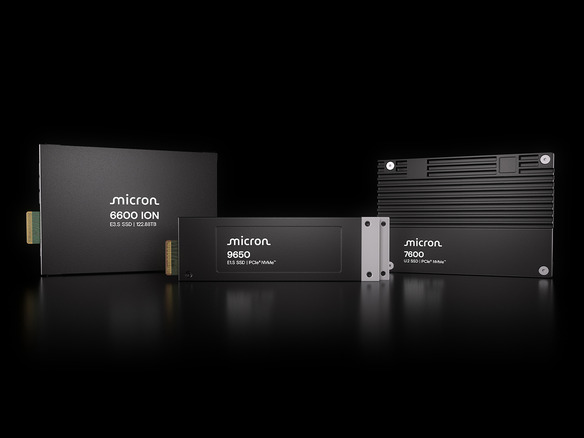 マイクロン、「AIデータパイプライン」を支える3つのSSDを発表 - ZDNET