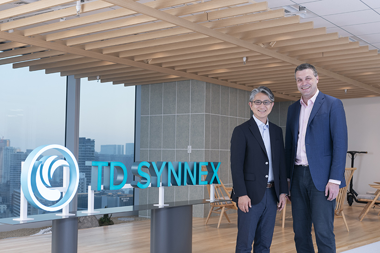 Rolleston氏と國持氏の写真