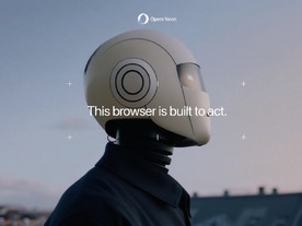 オペラの新型ブラウザー「Neon」がユーザー向けに配信を開始