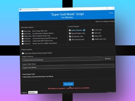 「Windows」の「Super God Mode」を試してみた--全設定を一括表示する便利ツール