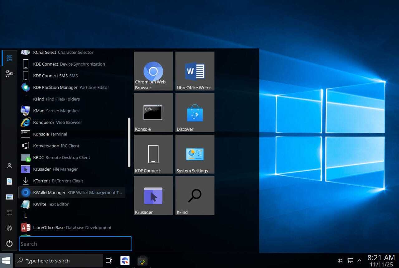 FreeXP」レビュー--「Windows 10」風テーマも選べる「Linux