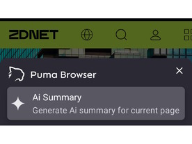 ローカルAIをスマホで使用可能--複数のLLMから選択できる「Puma Browser」