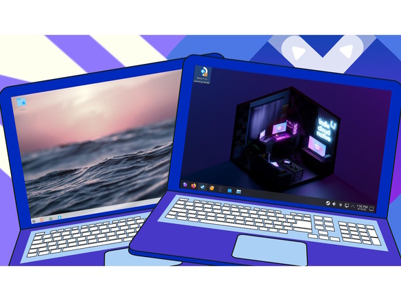 ☆Ｗｉｎｄｏｗｓ以外のOS、例えば豊富なアプリの使用や評価が比較的試しやすいリナックス系のＯＳの体験用にいかがでしょうか？:やや難ありの富士通モバイル・ノート・パソコン:FMV-BIBLO LOOX M/G30:●サイズ 270x35.2x189mm、重量 1.2ｋｇ:元WINDOWS７Starterで稼働してましたが、今:リナックス系ＯＳで稼働中 比較] Linux 対 Windows (Windows 11, Cachy OS, Zorin OS, Mint OS