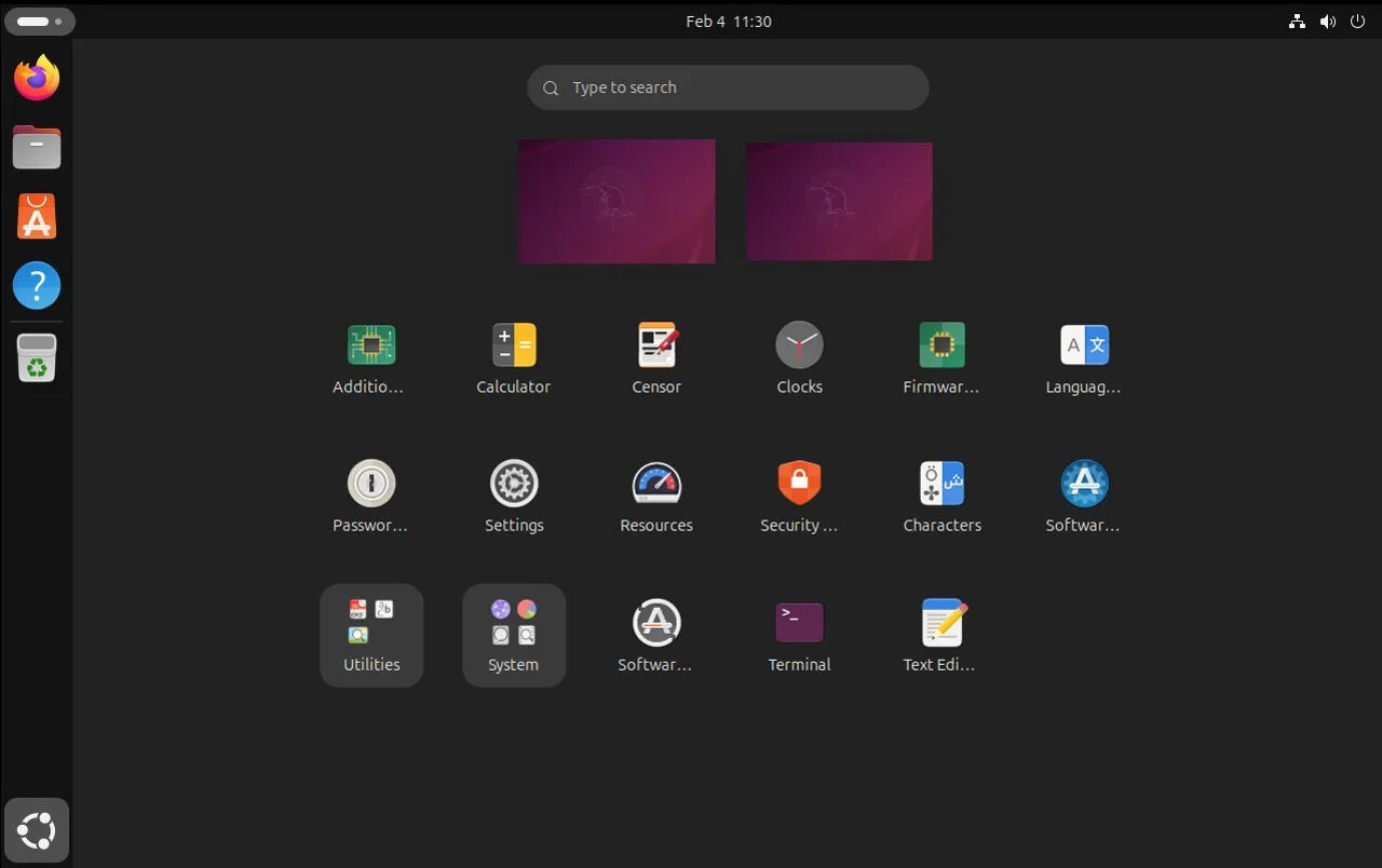一見しただけでUbuntuのアプリケーションは簡単に利用できるだろう(提供:Jack Wallen/ZDNET)