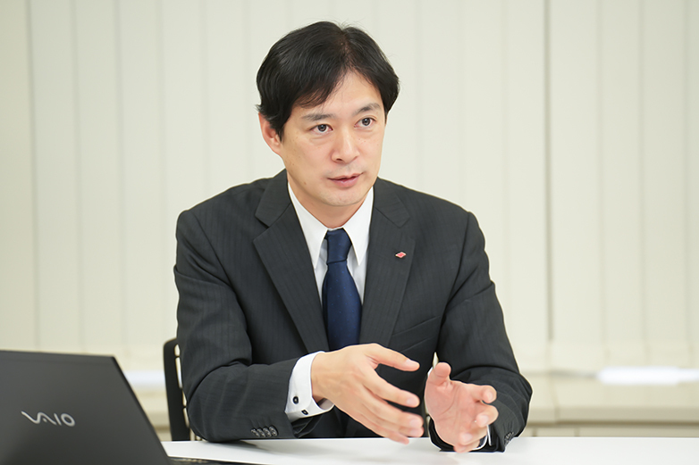 株式会社ecbeing 上席執行役員 製品第1本部 本部長 五戸 建氏