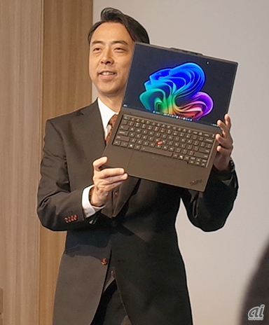 全モデル「Copilot+ PC」対応の「ThinkPad」--「スペース・フレーム
