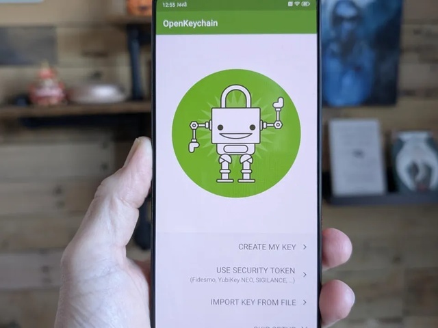 Android」でファイルを暗号化--無料アプリ「OpenKeyChain」を使用した