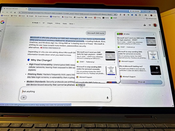 Google検索」で指定の情報源を優先表示させる機能、AI検索でも使用可能