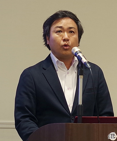 富士通パーソナルズ 営業推進統括部の町田優祐氏