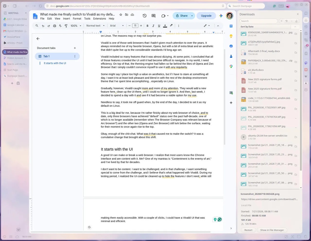 Vivaldi」ブラウザーをレビュー--「Opera」から乗り換えた米記者が魅力