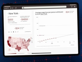 AIによる雇用喪失がどれほど影響をもたらすのか--米AI機関が統計データを公開