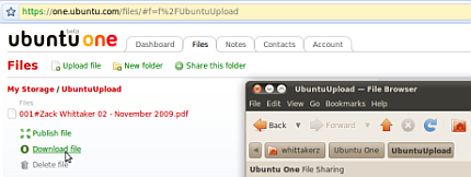 Ubuntu Oneは個人向けクラウドサービス