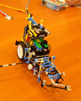 レゴで作成されたロボット