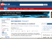 SAP： Days of the database are numbered - ZDNet.co.uk