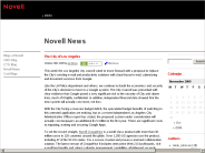 NOVELL： Novell News ? Blog Archive ? The City of Los Angeles