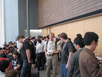 JLS会場では海外と日本の開発者が積極的に交流した