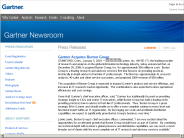 Gartner Acquires Burton Group