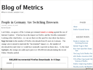 People in Germany Are Switching Browsers | Blog of Metrics